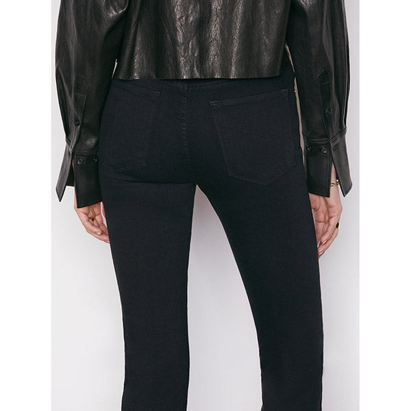 Le High Straight Jeans Film Noir