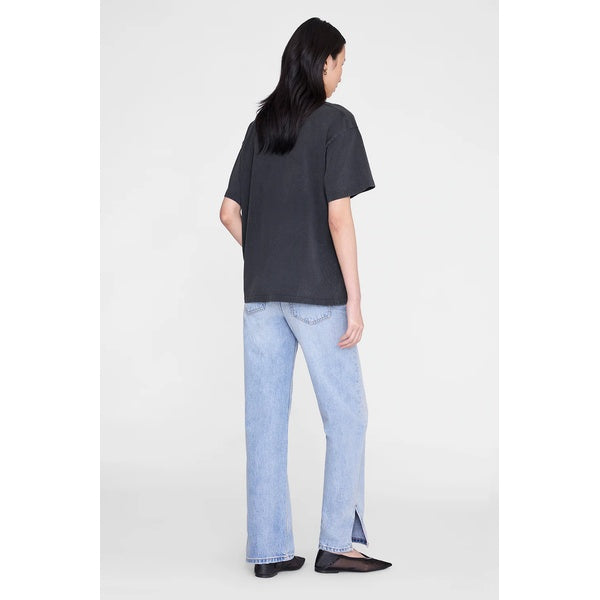 Cade Tee Melrose Stencil Washed Black