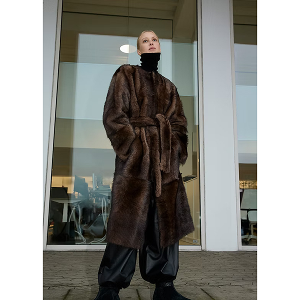 Utzon Chikara Coat Hand Painted Minki