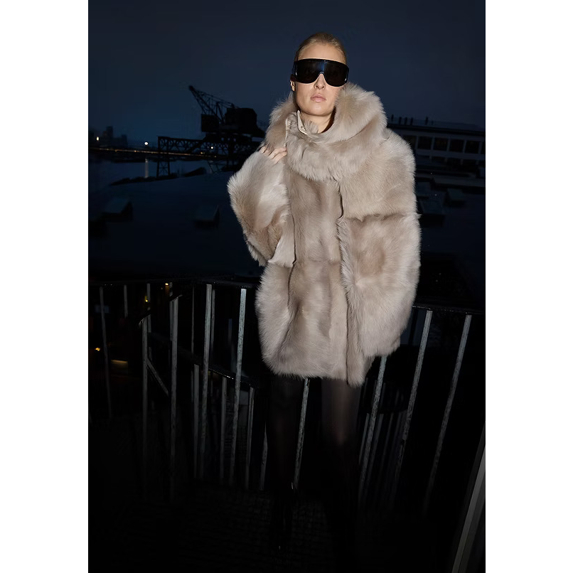 Utzon Jinko Jacket Silver Mink