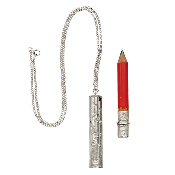 The Annotator Necklace Silver