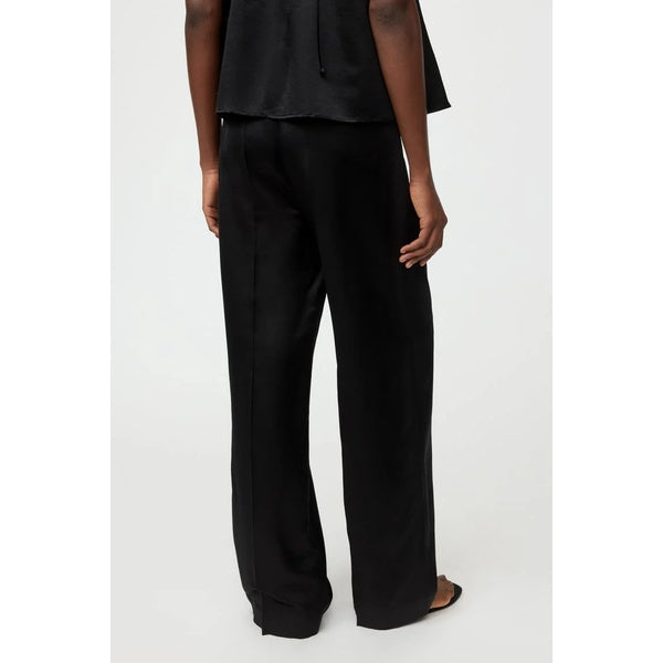 Silk Pants Black