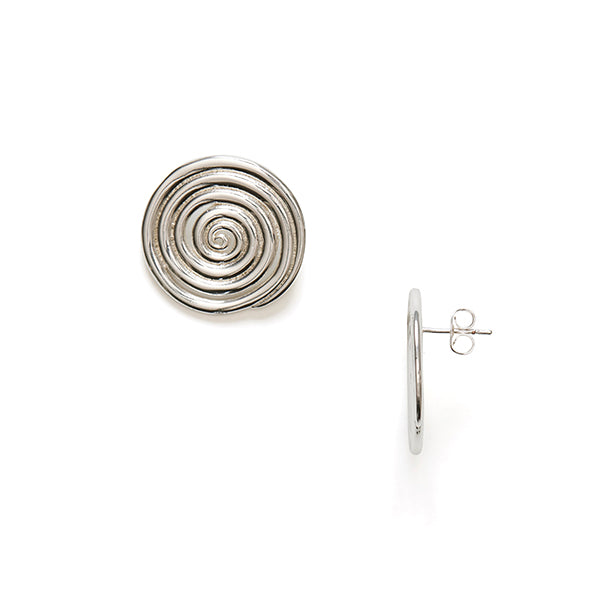 Spiral Earring Silver