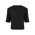 Sonia Rib Tee Black