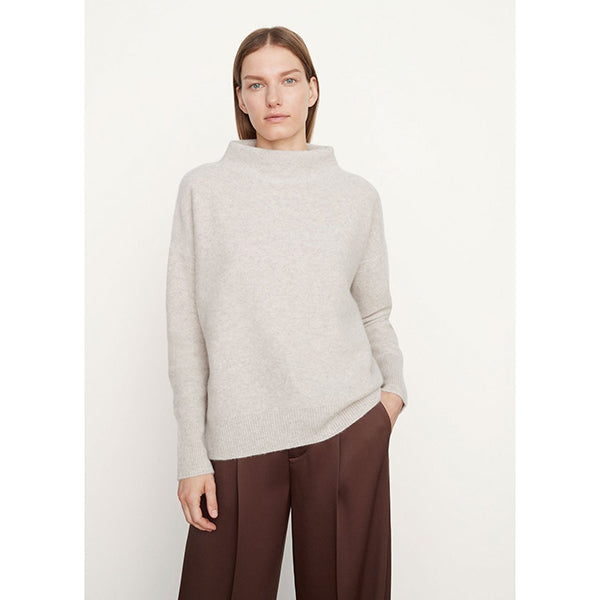 BOILED FUNNEL NK PULLOVER MARBLE