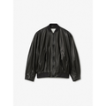 Leather Blouson Black
