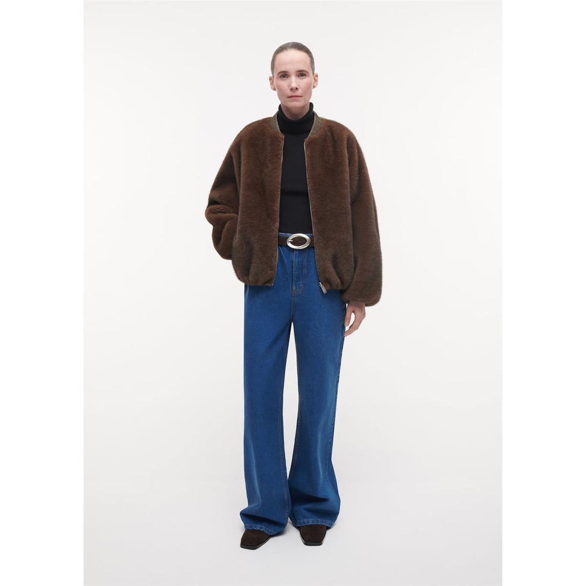 Etta Faux Mink Choco