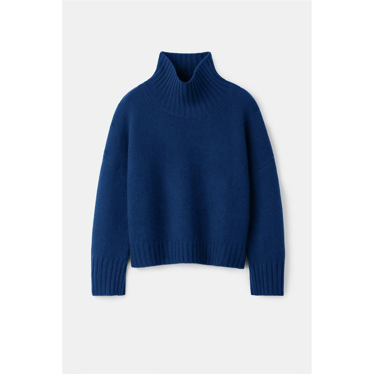 Girlfriend Turtleneck Ink Blue