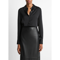 Slim Fit Classic Shirt Black