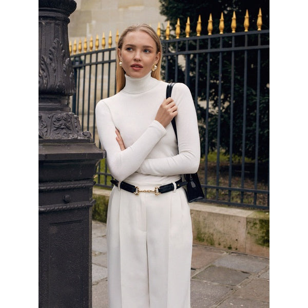 Gytta Trousers Chalk White