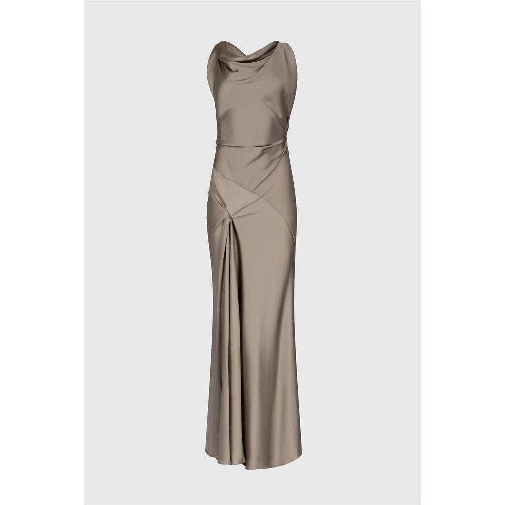 Posy Gown Light Grey