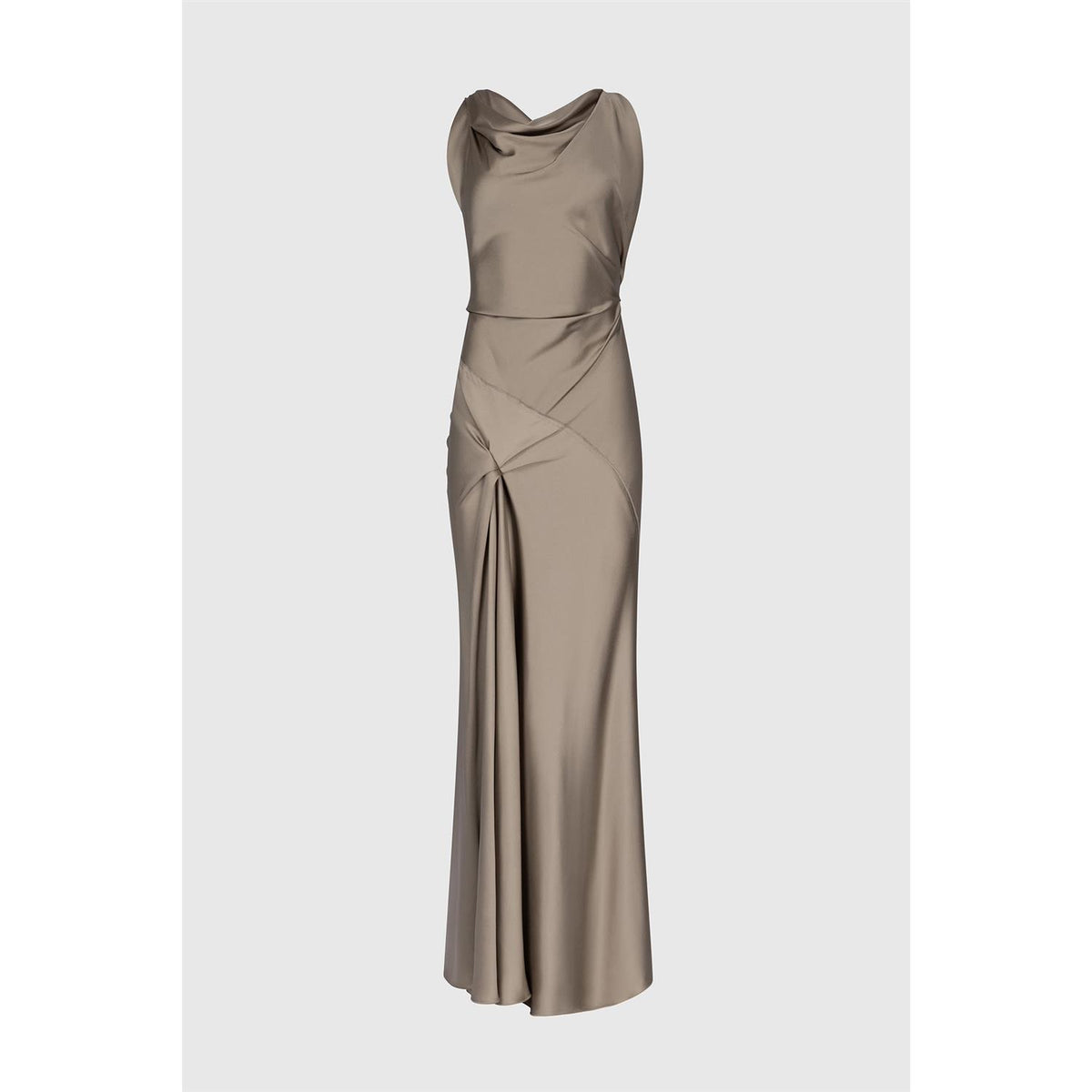 Posy Gown Light Grey