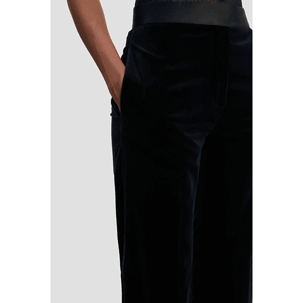 Tailored Alina Trouser Midnight Velvet