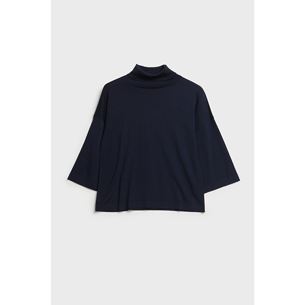 Tia Merino Knit Navy
