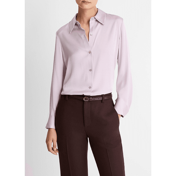 Slim Fit Classic Shirt Iris Quartz