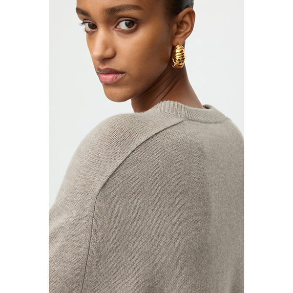 Boyfriend Crewneck Greige