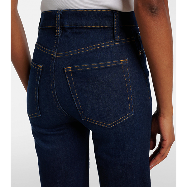 Le Sleek Straight Jeans Rinse