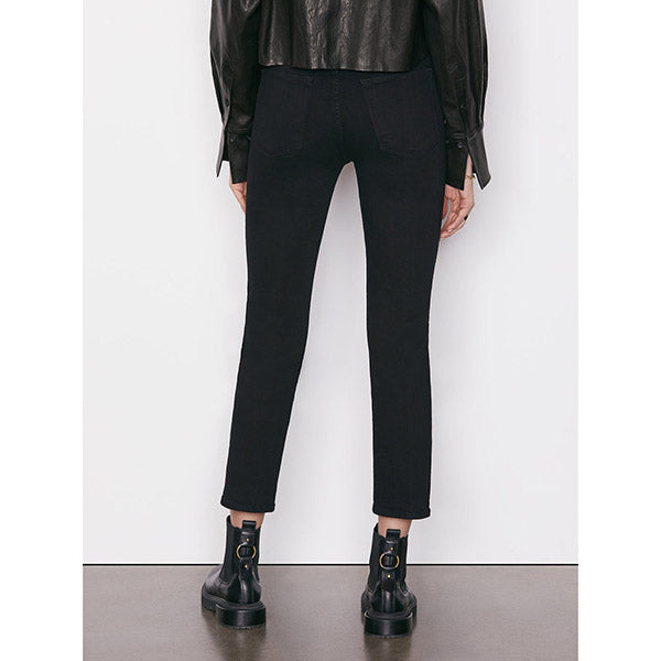Le High Straight Jeans Film Noir