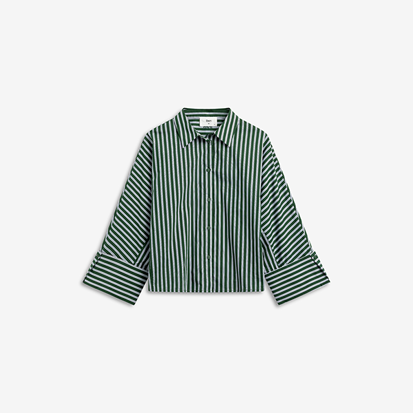 Atari Shirt Green Stripe
