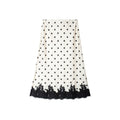 Lynne Skirt Black Polka Dot
