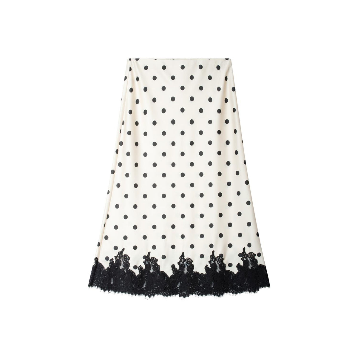 Lynne Skirt Black Polka Dot