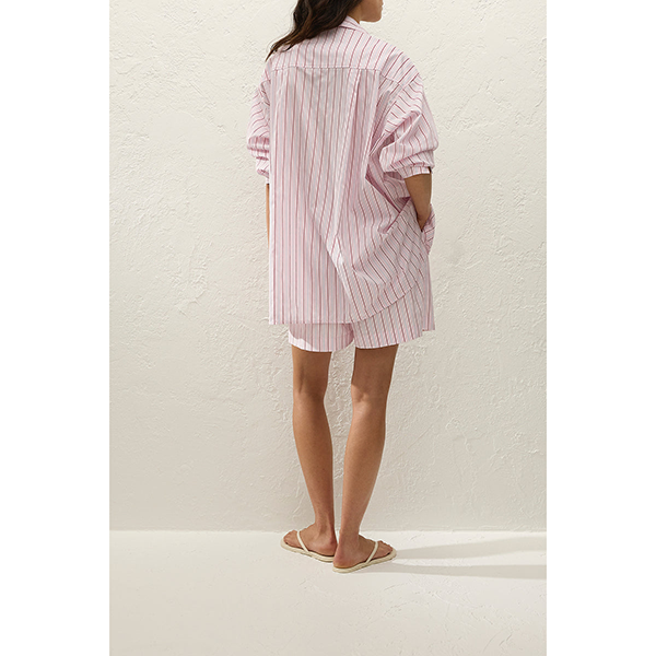Angelo Short Fiori Stripe Palazzo