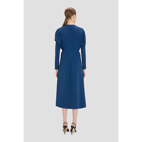 Dolman Midi Dress Dark Ocean