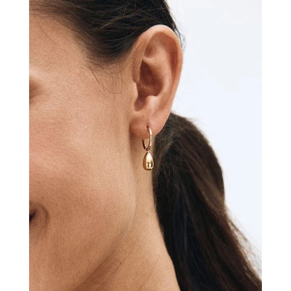 Drop Mini Hoops Gold
