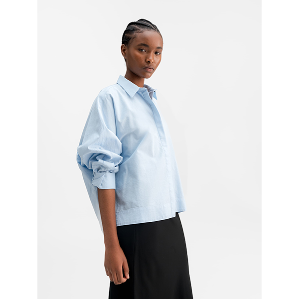 Gigi Oxford Shirt Light Blue