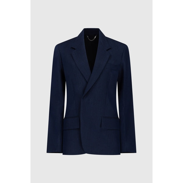 Single Breasted Jacket Blue Lake