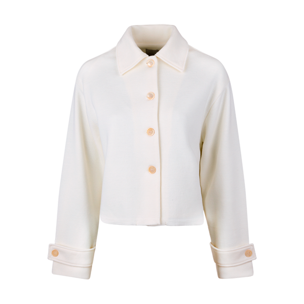 Lennox Knit Jacket White