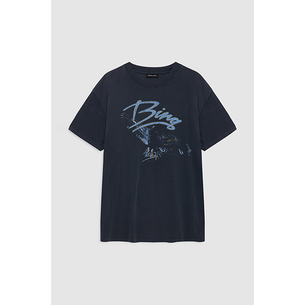 Kent Tee Eagle Washed Black