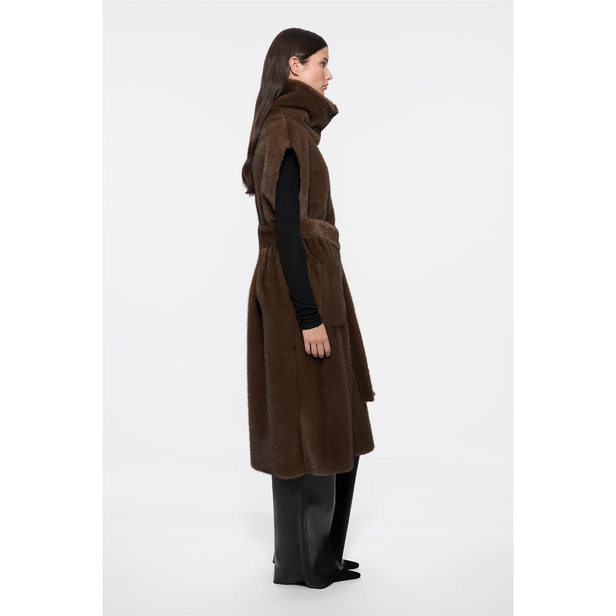 Oaklynn Vest Brown