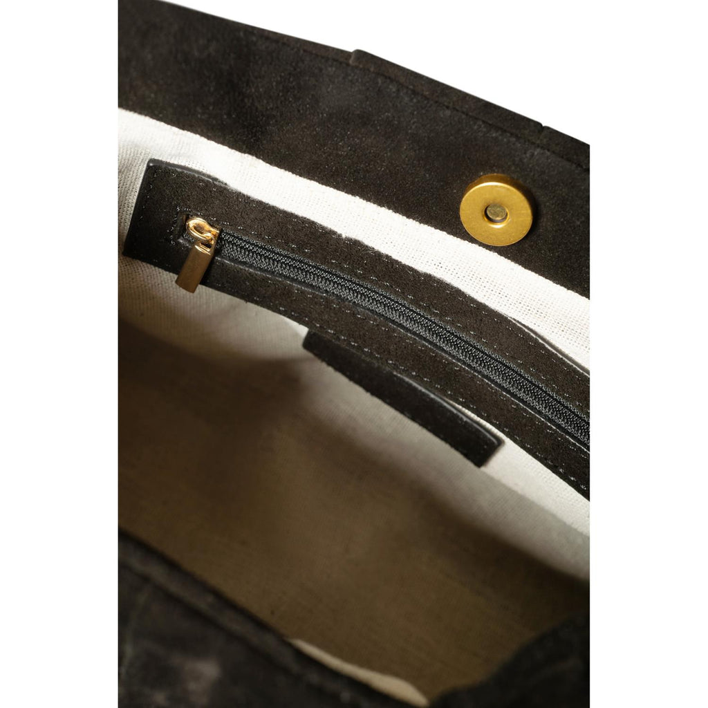 Maxime True Suede Clutch Black