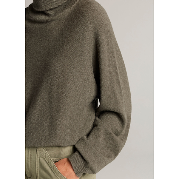 Dolman Turtleneck Sweater Rosemary