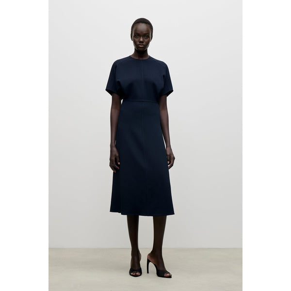 Eleanor Midi Dress Navy