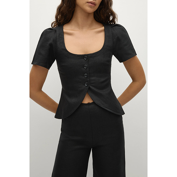 Audrey Vest Black