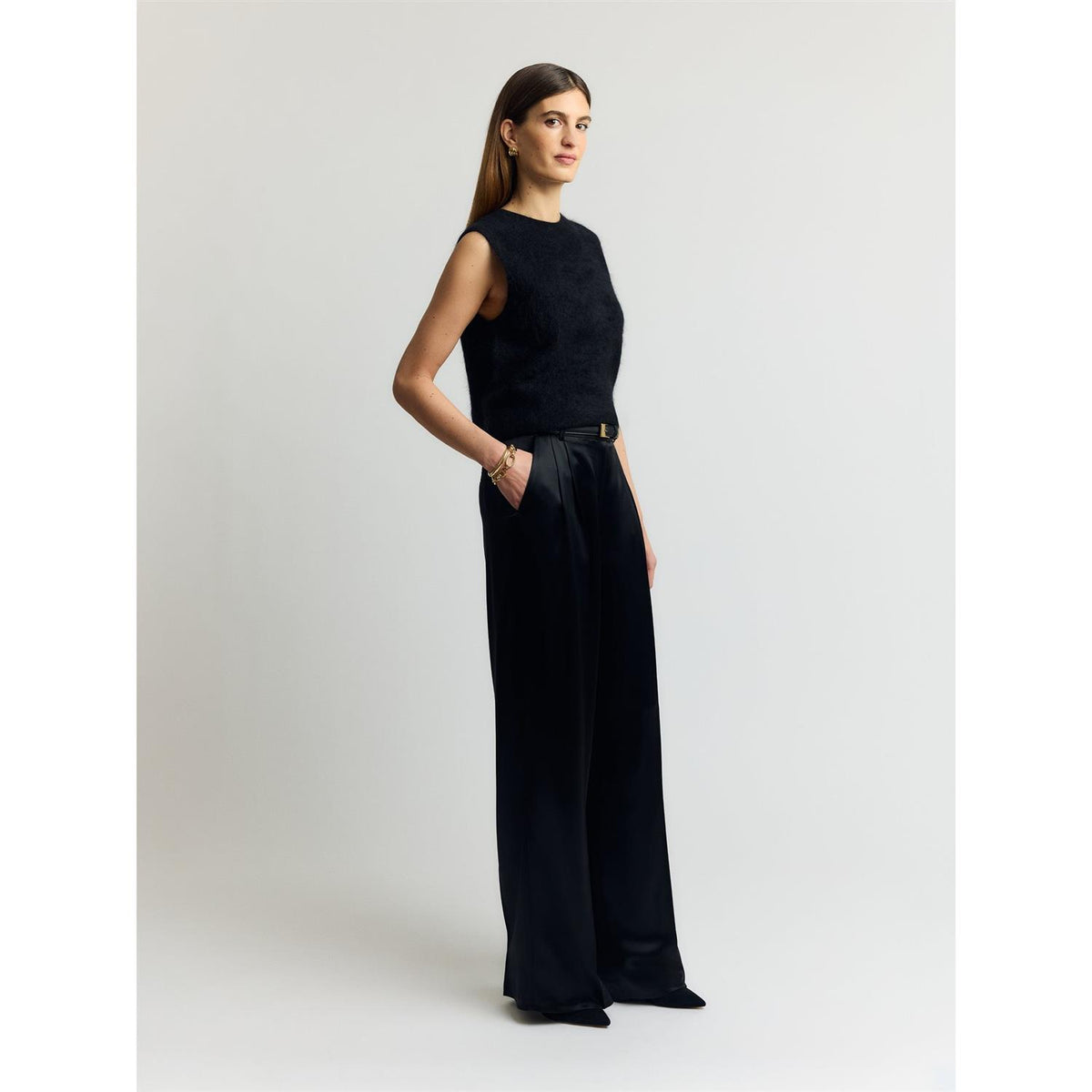 Gytta Trousers Black