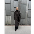 Francesca Alpaca Coat Brown
