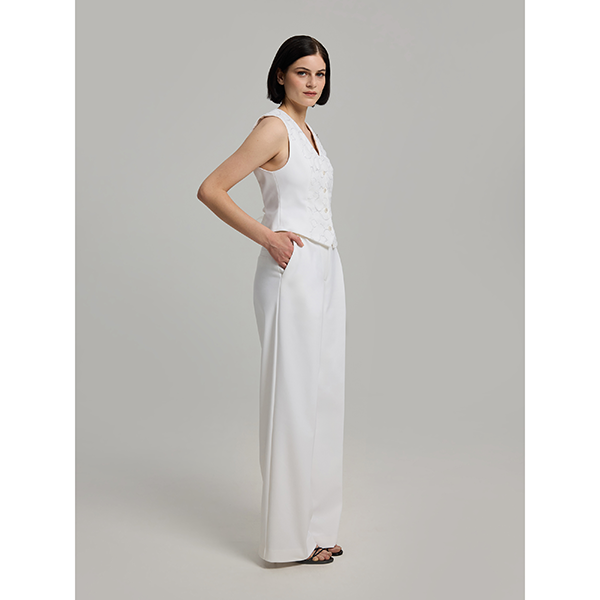 Katya Trousers White