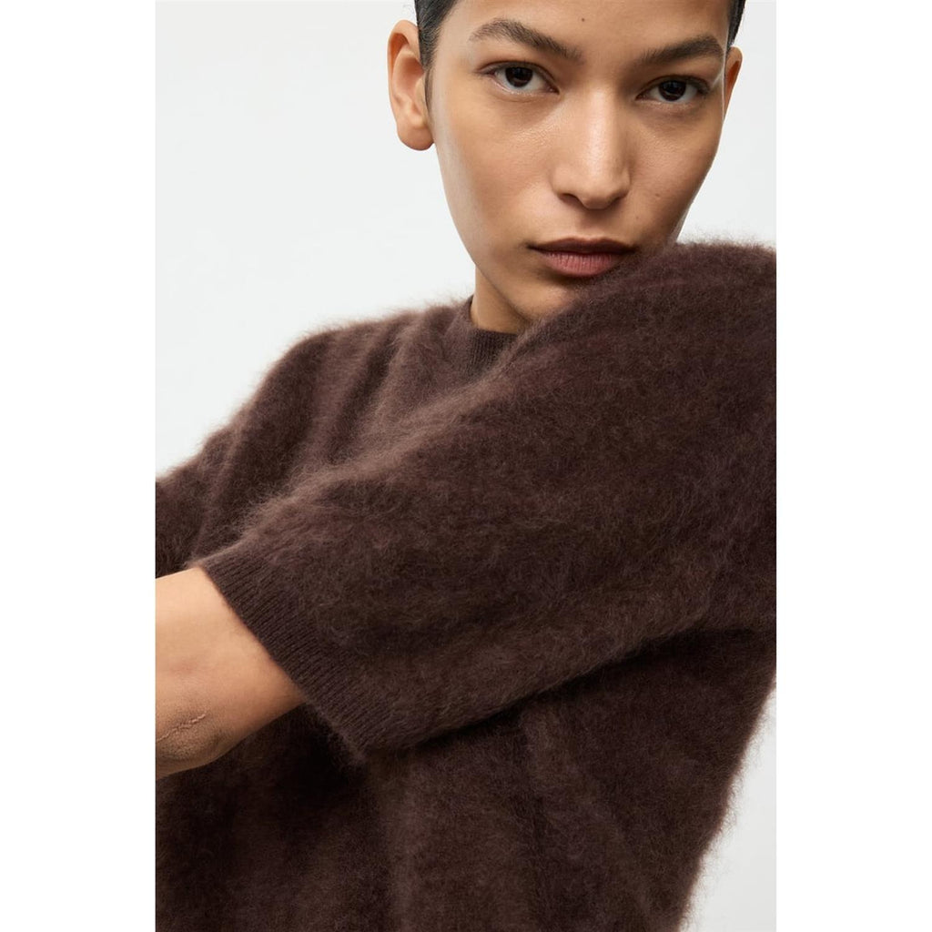 Brushed Short Sleeve Mocha