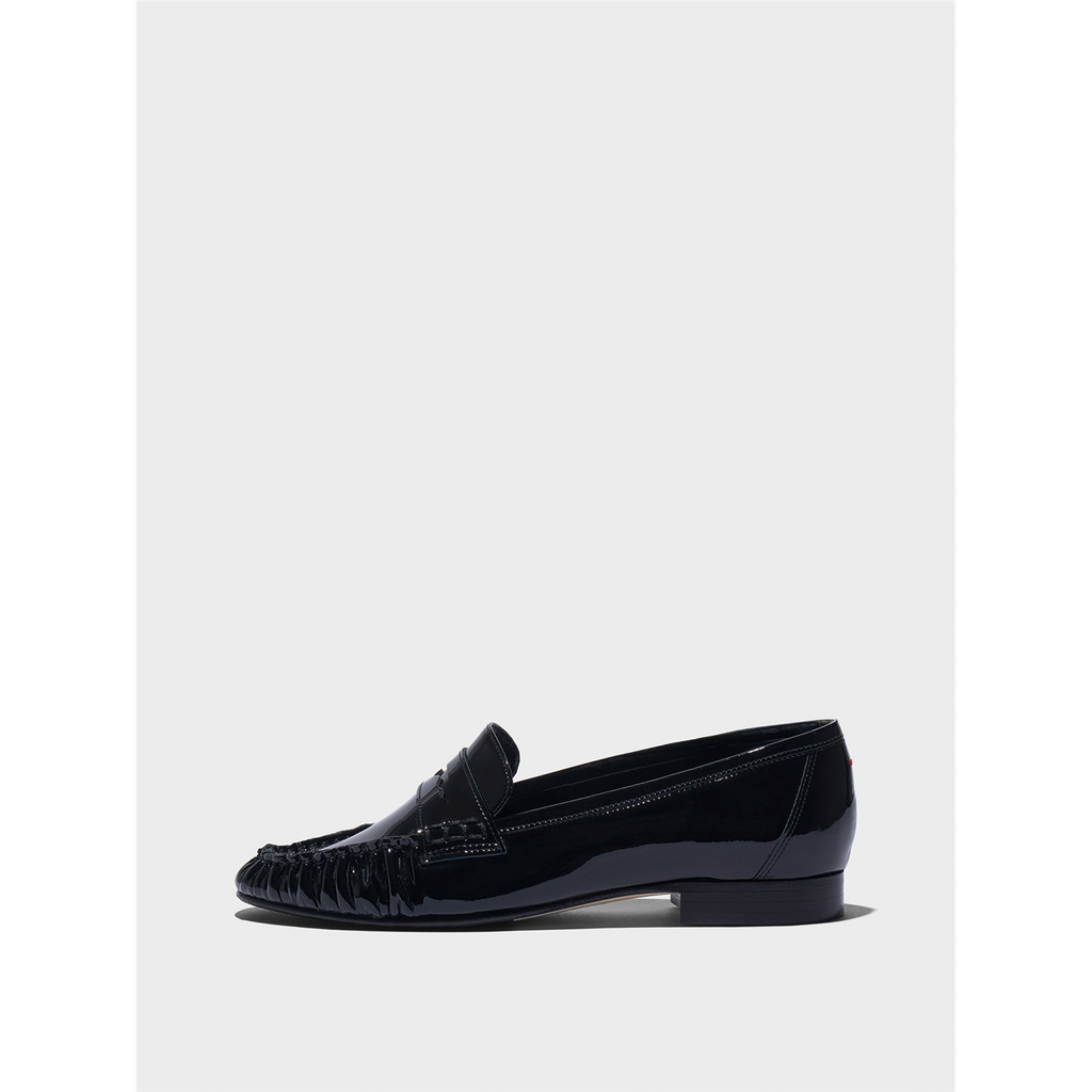 Aldous Patent Leather Loafer Black