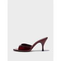 Samia Patent Leather Mule Port