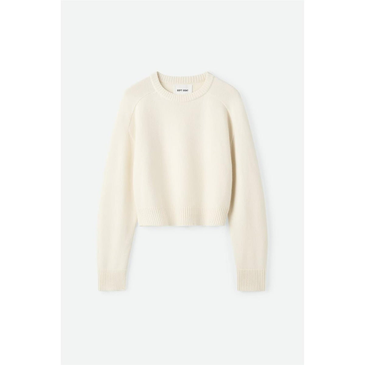 Cashmere Top Feather White