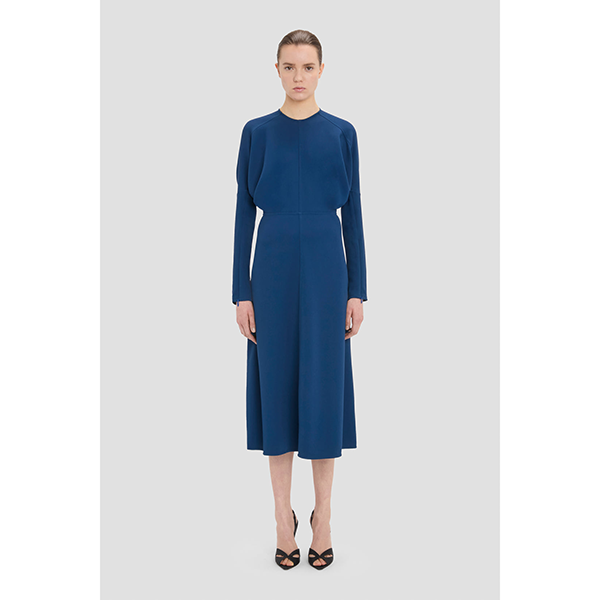 Dolman Midi Dress Dark Ocean