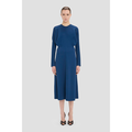 Dolman Midi Dress Dark Ocean