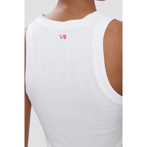 Rib Tank White