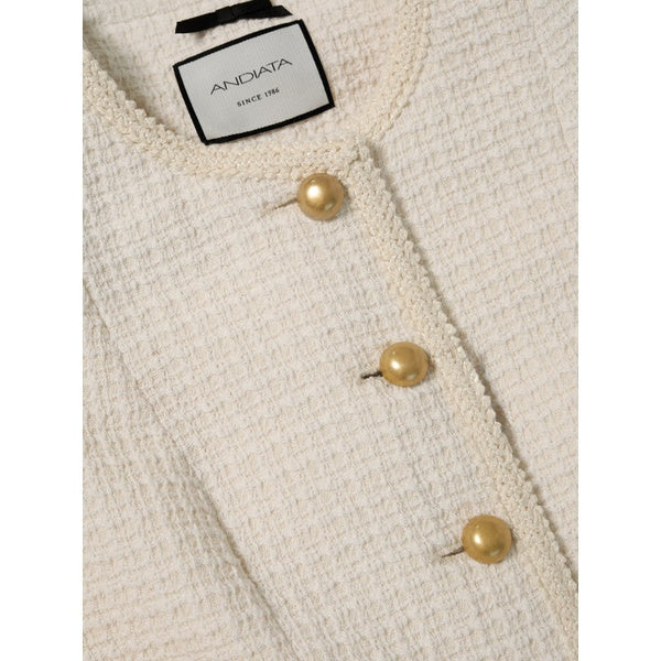 Lesley Blazer Chalk White