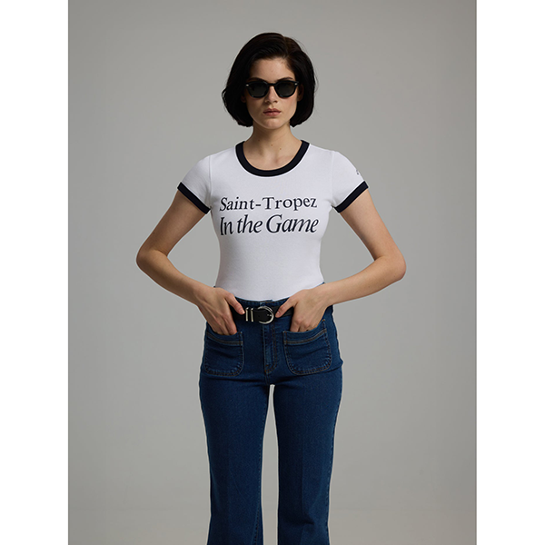 Falonia T-shirt White St Tropez