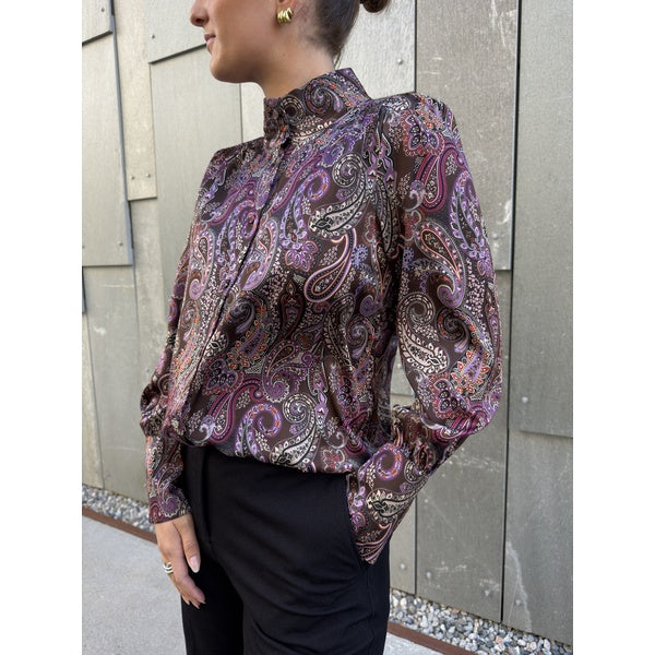 AmelieDEA Blouse Paisley Pecan